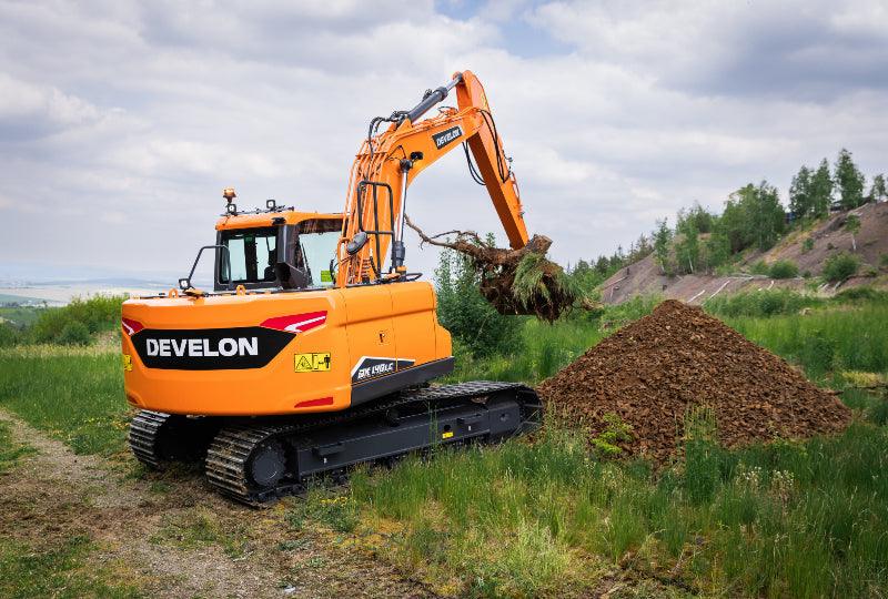 Crawling excavator